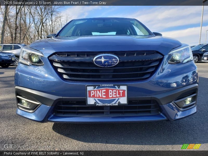 Abyss Blue Pearl / Two-Tone Gray 2020 Subaru Legacy 2.5i Sport