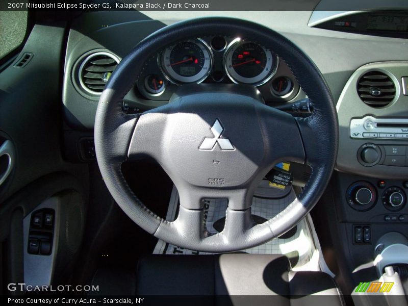 Kalapana Black / Dark Charcoal 2007 Mitsubishi Eclipse Spyder GS