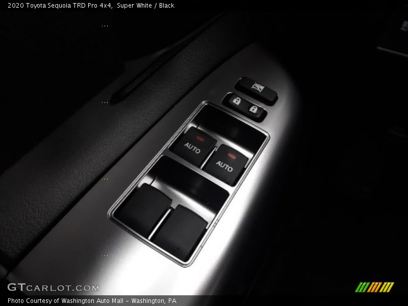 Super White / Black 2020 Toyota Sequoia TRD Pro 4x4