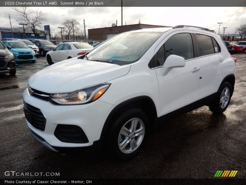 Summit White / Jet Black 2020 Chevrolet Trax LT AWD