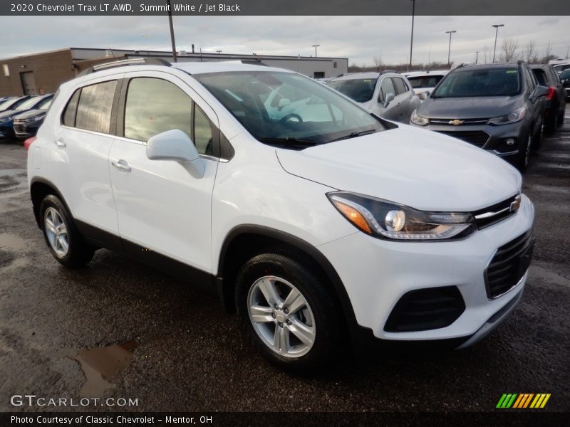 Summit White / Jet Black 2020 Chevrolet Trax LT AWD