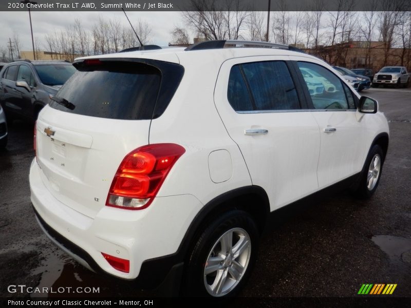 Summit White / Jet Black 2020 Chevrolet Trax LT AWD
