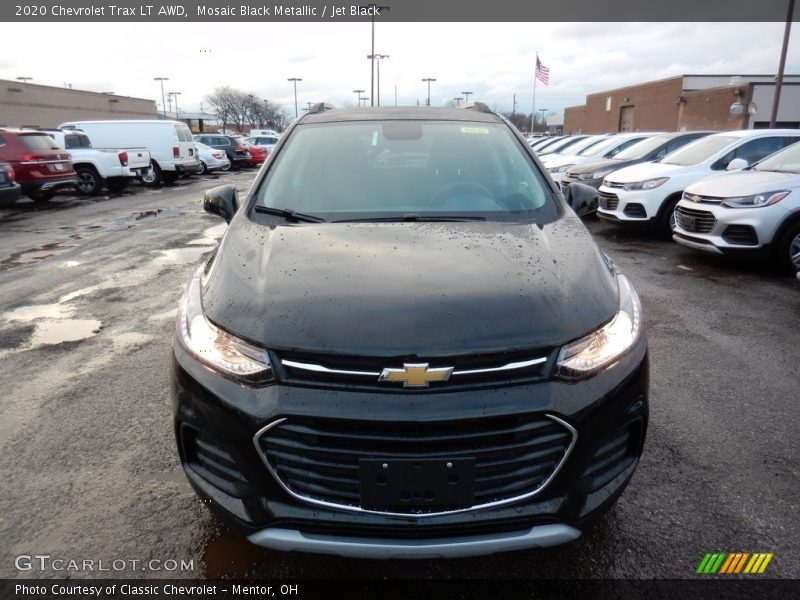 Mosaic Black Metallic / Jet Black 2020 Chevrolet Trax LT AWD