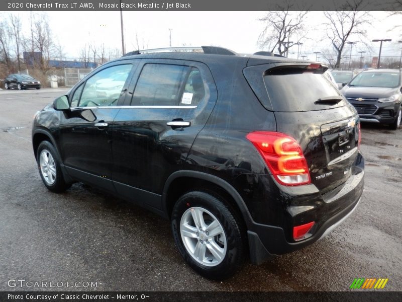 Mosaic Black Metallic / Jet Black 2020 Chevrolet Trax LT AWD