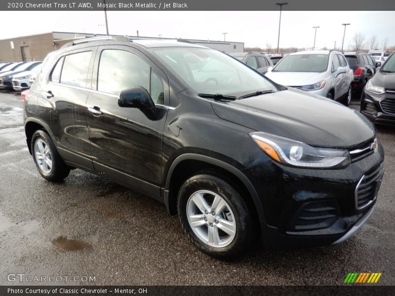 Mosaic Black Metallic / Jet Black 2020 Chevrolet Trax LT AWD