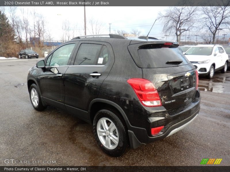 Mosaic Black Metallic / Jet Black 2020 Chevrolet Trax LT AWD