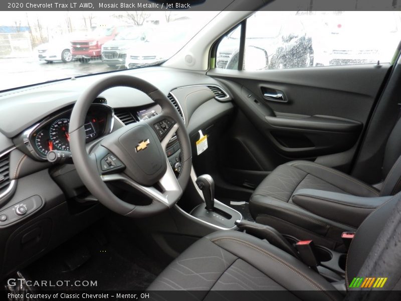 Mosaic Black Metallic / Jet Black 2020 Chevrolet Trax LT AWD