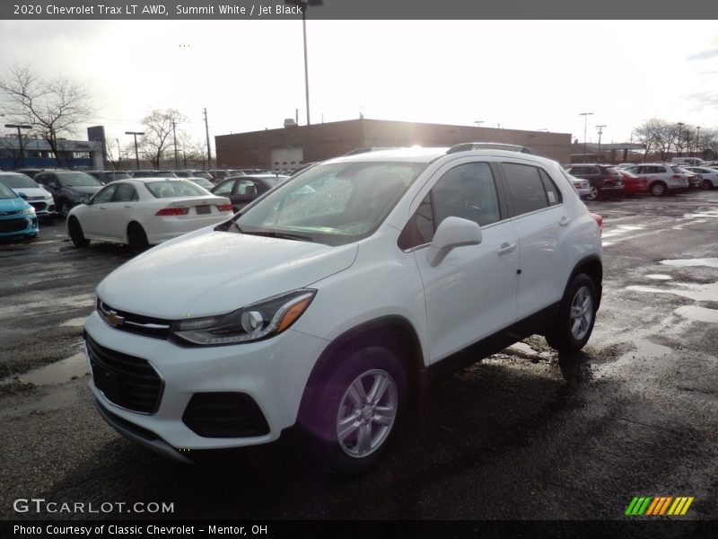 Summit White / Jet Black 2020 Chevrolet Trax LT AWD