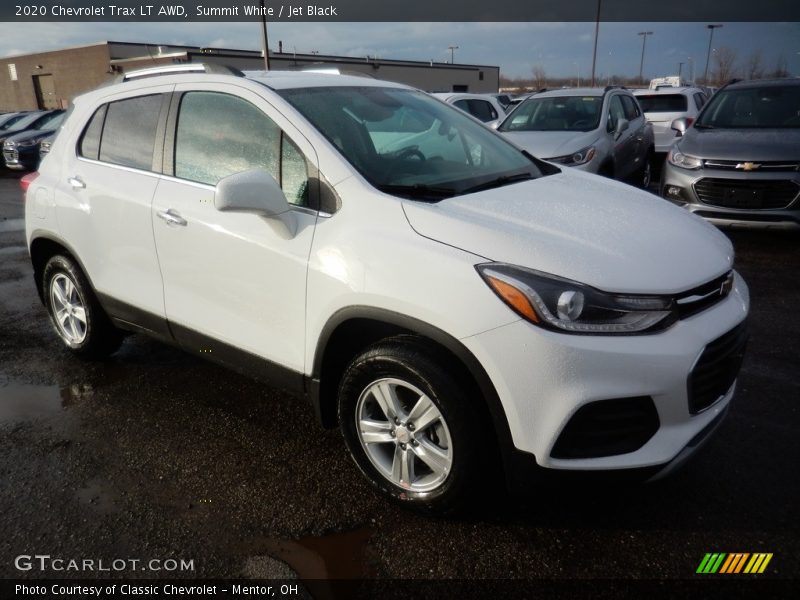 Summit White / Jet Black 2020 Chevrolet Trax LT AWD