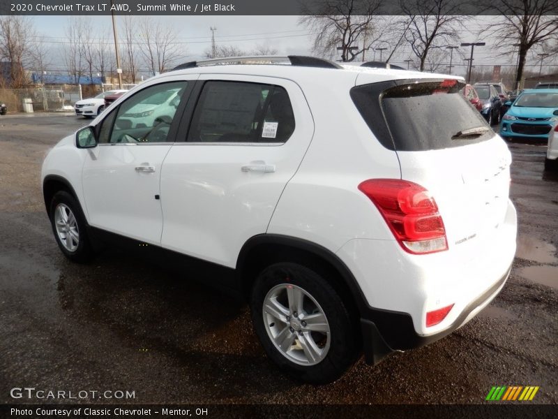 Summit White / Jet Black 2020 Chevrolet Trax LT AWD