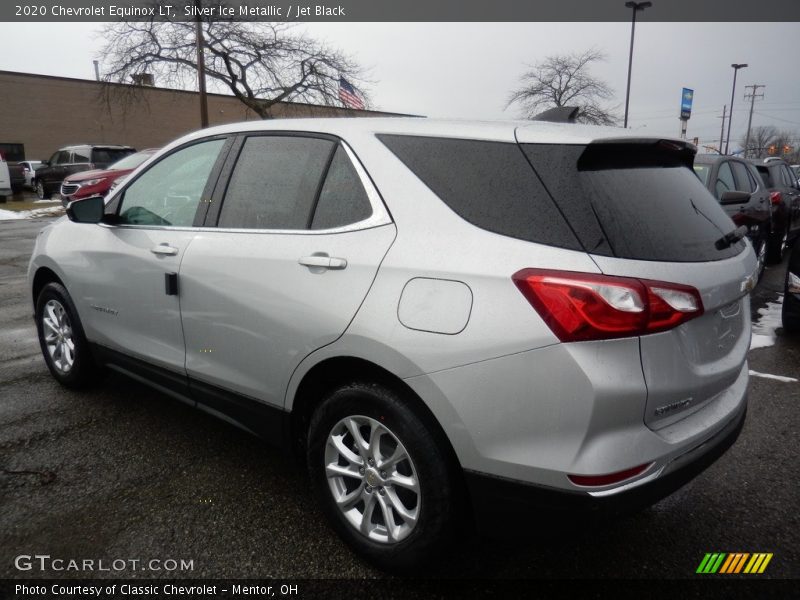 Silver Ice Metallic / Jet Black 2020 Chevrolet Equinox LT