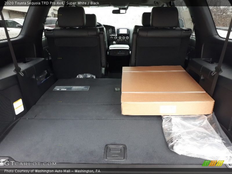 Super White / Black 2020 Toyota Sequoia TRD Pro 4x4