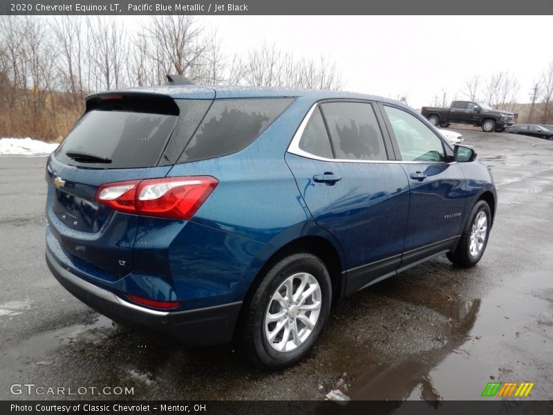 Pacific Blue Metallic / Jet Black 2020 Chevrolet Equinox LT