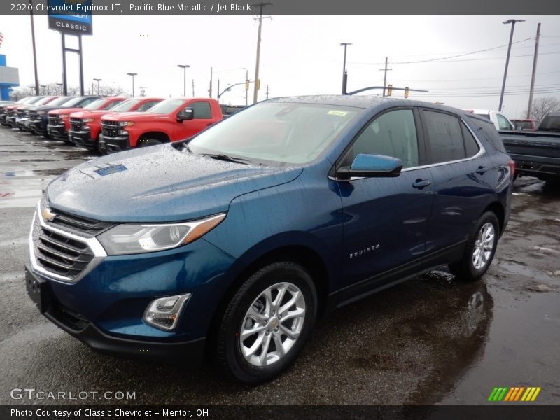 Pacific Blue Metallic / Jet Black 2020 Chevrolet Equinox LT
