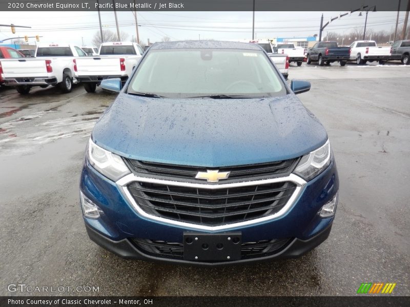 Pacific Blue Metallic / Jet Black 2020 Chevrolet Equinox LT