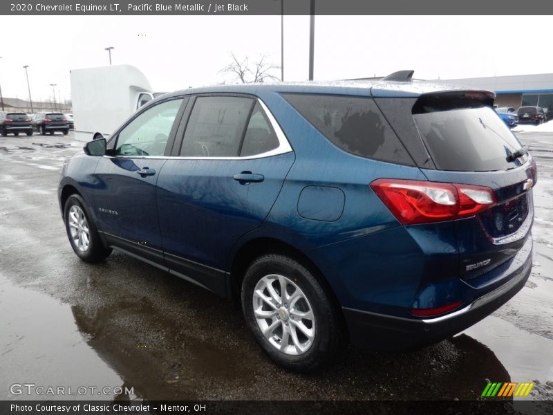 Pacific Blue Metallic / Jet Black 2020 Chevrolet Equinox LT