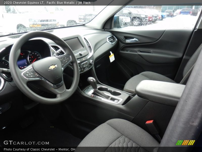 Pacific Blue Metallic / Jet Black 2020 Chevrolet Equinox LT