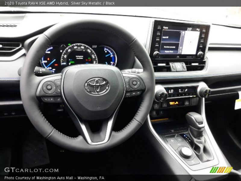 Dashboard of 2020 RAV4 XSE AWD Hybrid