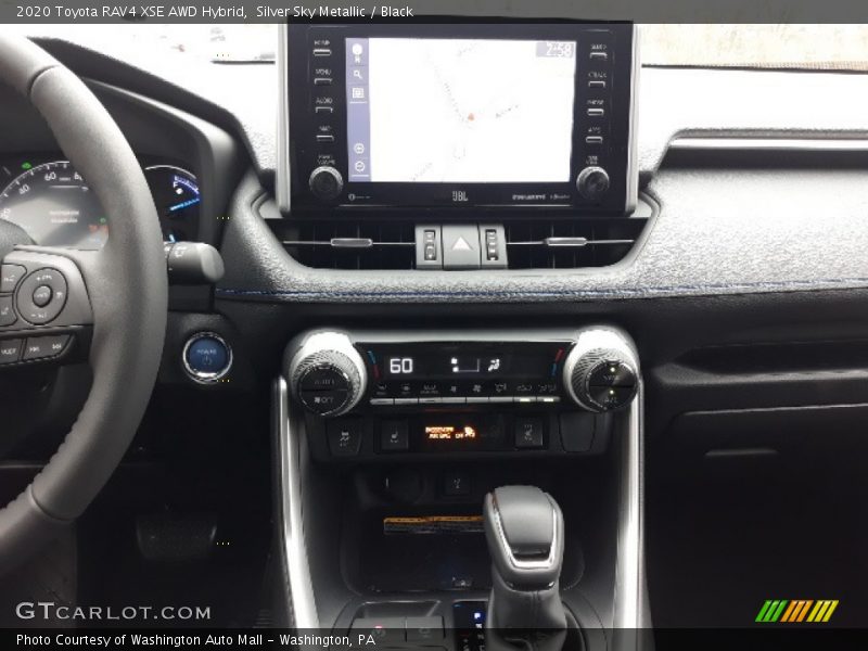 Controls of 2020 RAV4 XSE AWD Hybrid