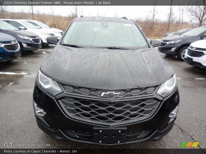 Mosaic Black Metallic / Jet Black 2020 Chevrolet Equinox Premier AWD