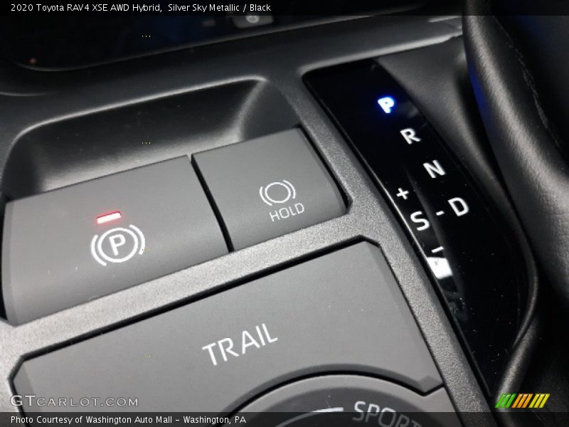 Controls of 2020 RAV4 XSE AWD Hybrid