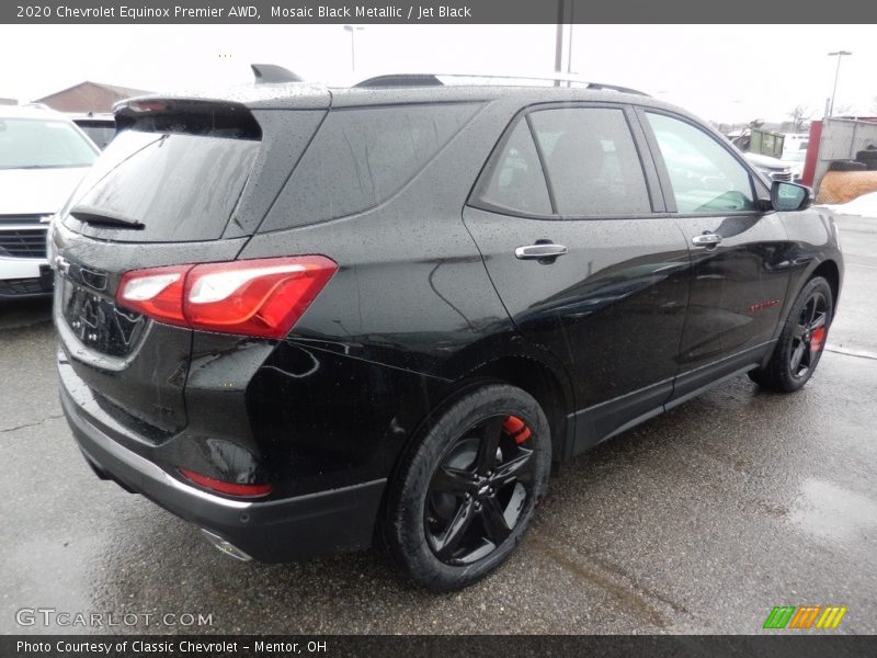 Mosaic Black Metallic / Jet Black 2020 Chevrolet Equinox Premier AWD