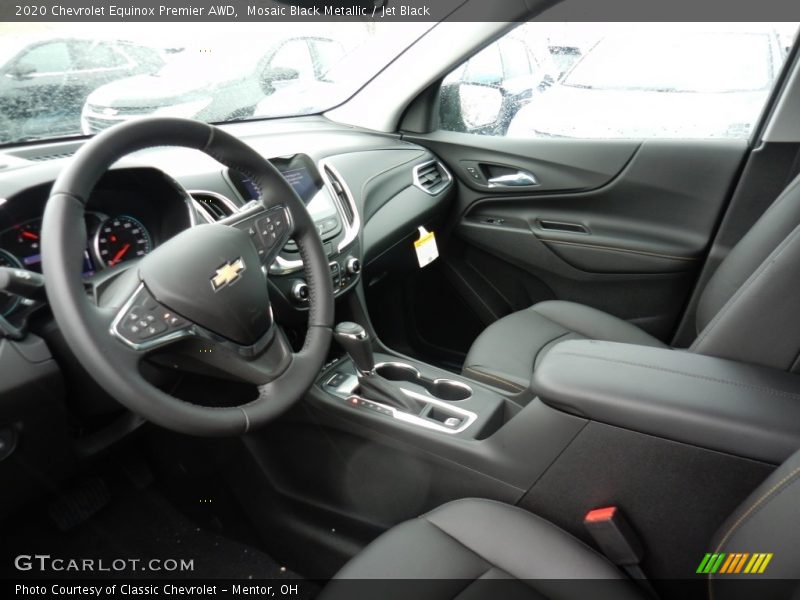 Mosaic Black Metallic / Jet Black 2020 Chevrolet Equinox Premier AWD