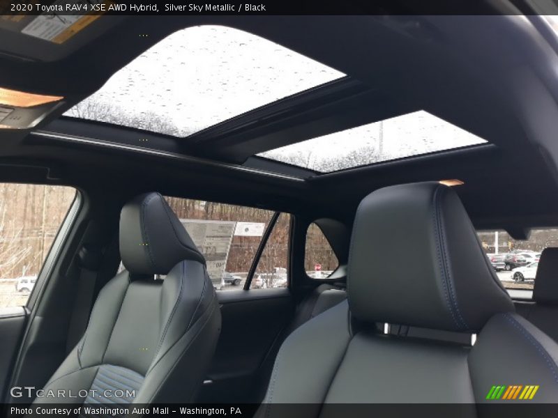 Sunroof of 2020 RAV4 XSE AWD Hybrid