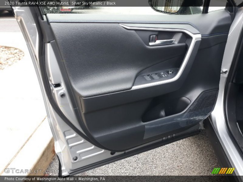 Door Panel of 2020 RAV4 XSE AWD Hybrid