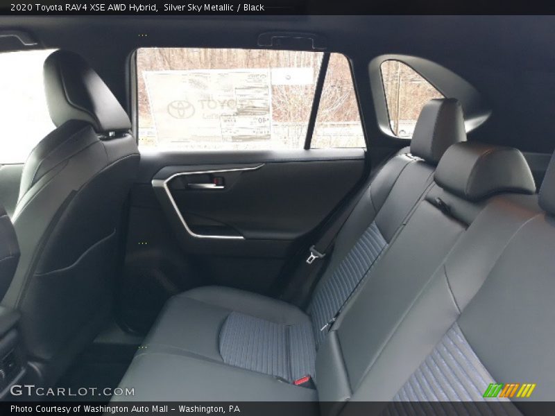 Rear Seat of 2020 RAV4 XSE AWD Hybrid