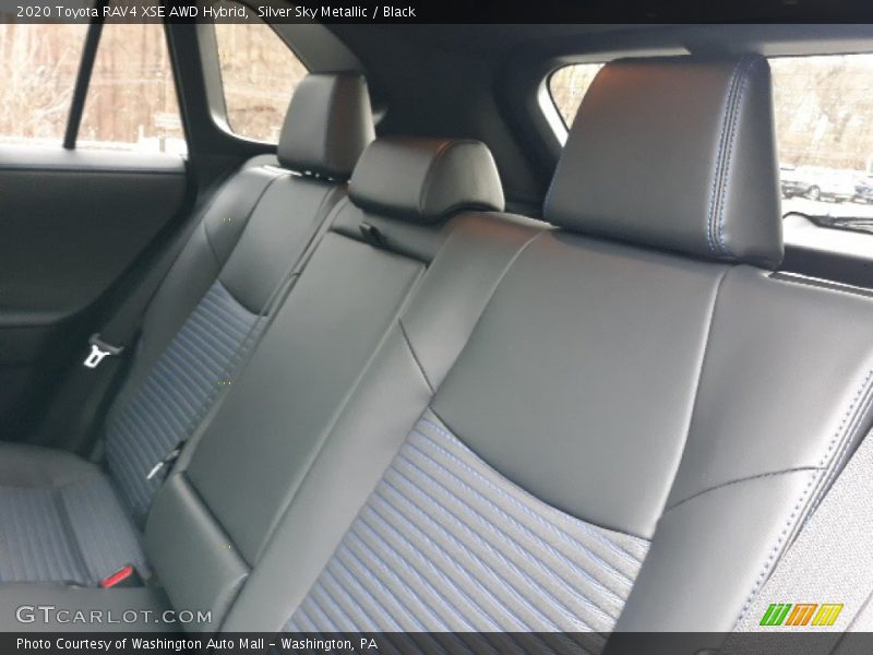 Rear Seat of 2020 RAV4 XSE AWD Hybrid