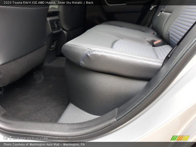 Rear Seat of 2020 RAV4 XSE AWD Hybrid