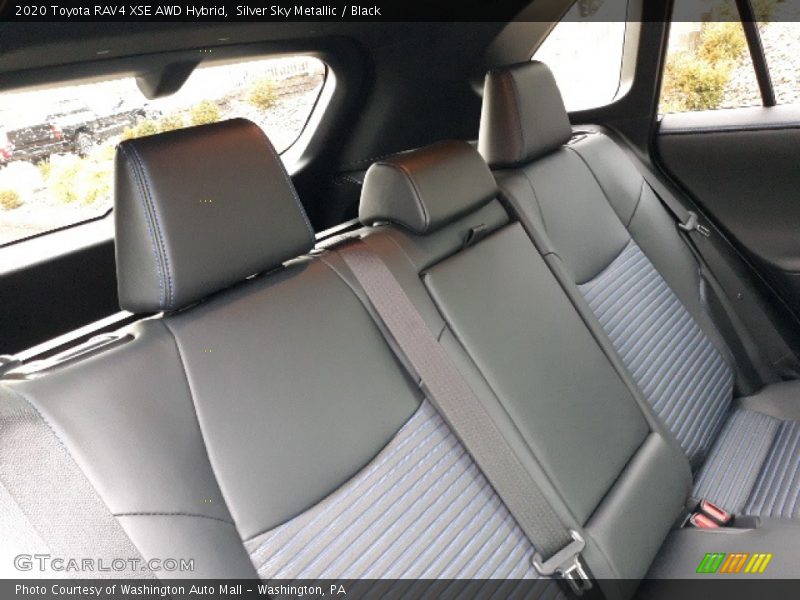 Rear Seat of 2020 RAV4 XSE AWD Hybrid