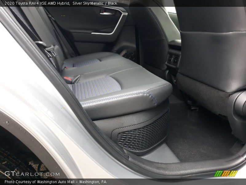 Silver Sky Metallic / Black 2020 Toyota RAV4 XSE AWD Hybrid