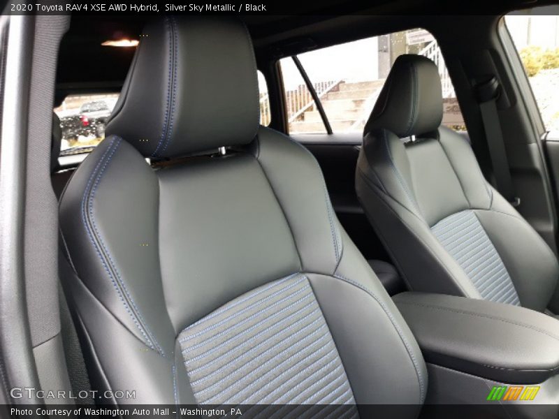 Front Seat of 2020 RAV4 XSE AWD Hybrid