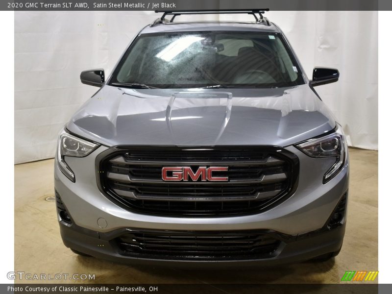 Satin Steel Metallic / Jet Black 2020 GMC Terrain SLT AWD
