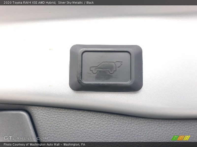 Silver Sky Metallic / Black 2020 Toyota RAV4 XSE AWD Hybrid