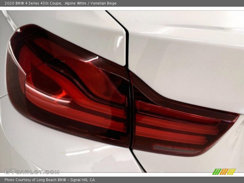 Alpine White / Venetian Beige 2020 BMW 4 Series 430i Coupe