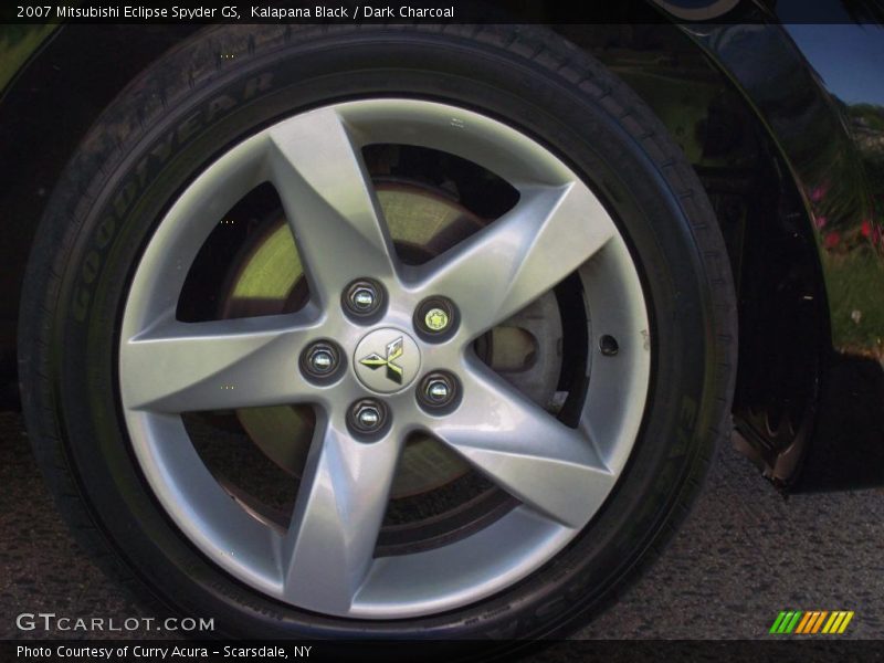Kalapana Black / Dark Charcoal 2007 Mitsubishi Eclipse Spyder GS