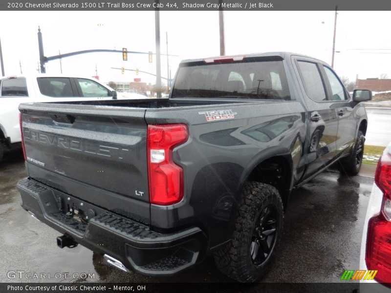 Shadow Gray Metallic / Jet Black 2020 Chevrolet Silverado 1500 LT Trail Boss Crew Cab 4x4