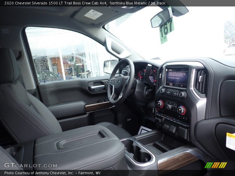 Northsky Blue Metallic / Jet Black 2020 Chevrolet Silverado 1500 LT Trail Boss Crew Cab 4x4