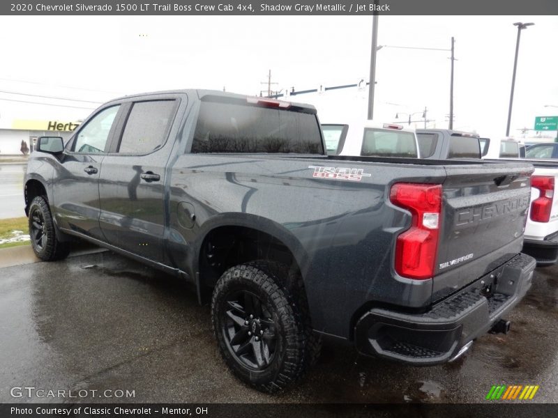 Shadow Gray Metallic / Jet Black 2020 Chevrolet Silverado 1500 LT Trail Boss Crew Cab 4x4