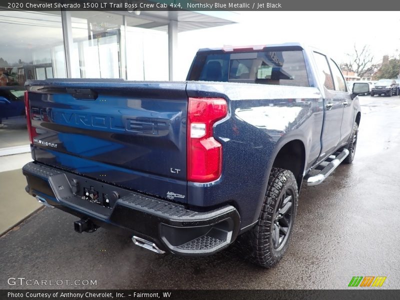 Northsky Blue Metallic / Jet Black 2020 Chevrolet Silverado 1500 LT Trail Boss Crew Cab 4x4