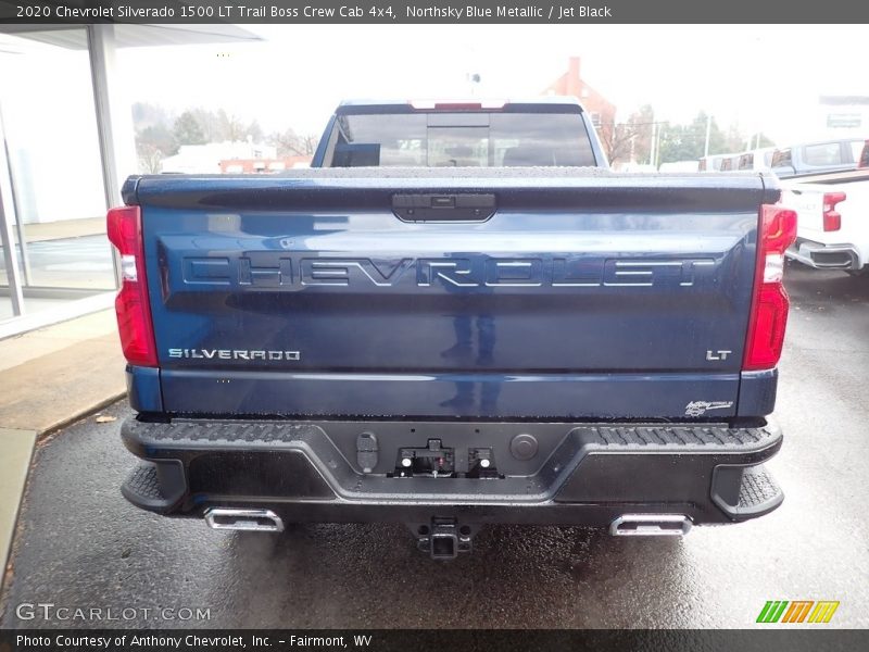 Northsky Blue Metallic / Jet Black 2020 Chevrolet Silverado 1500 LT Trail Boss Crew Cab 4x4