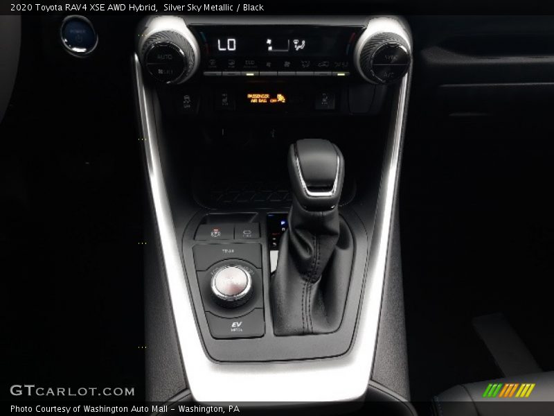 Silver Sky Metallic / Black 2020 Toyota RAV4 XSE AWD Hybrid