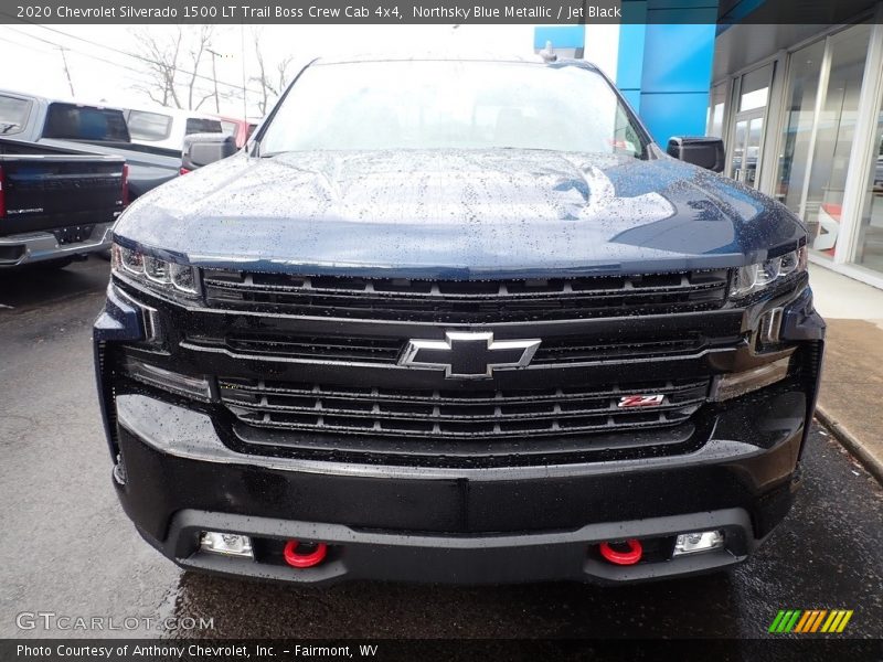 Northsky Blue Metallic / Jet Black 2020 Chevrolet Silverado 1500 LT Trail Boss Crew Cab 4x4