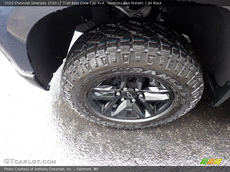 Northsky Blue Metallic / Jet Black 2020 Chevrolet Silverado 1500 LT Trail Boss Crew Cab 4x4