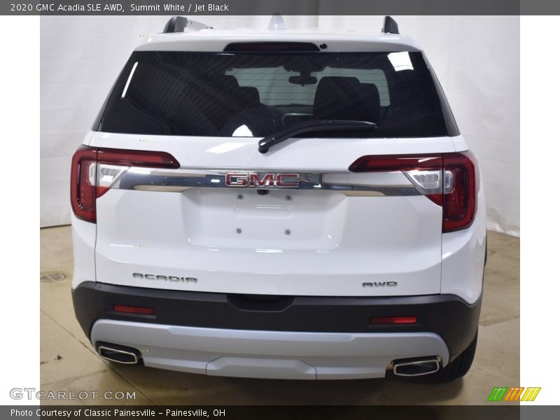 Summit White / Jet Black 2020 GMC Acadia SLE AWD