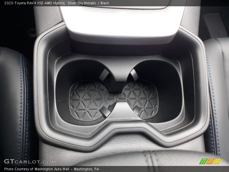 Silver Sky Metallic / Black 2020 Toyota RAV4 XSE AWD Hybrid