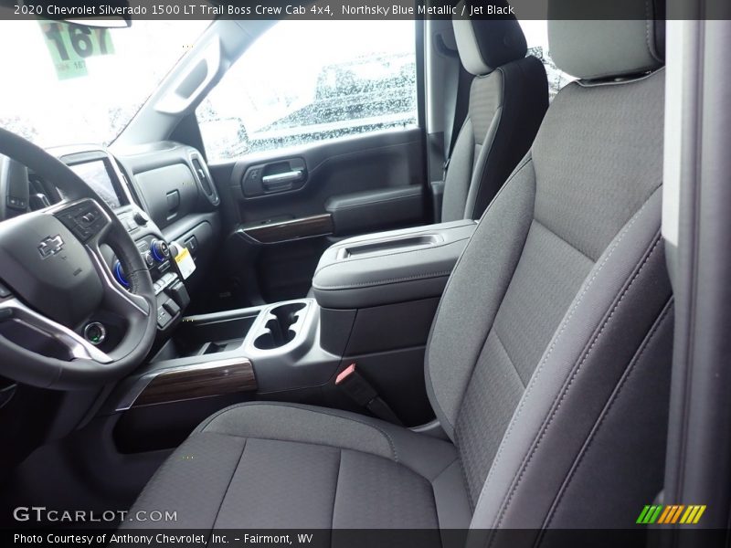 Northsky Blue Metallic / Jet Black 2020 Chevrolet Silverado 1500 LT Trail Boss Crew Cab 4x4